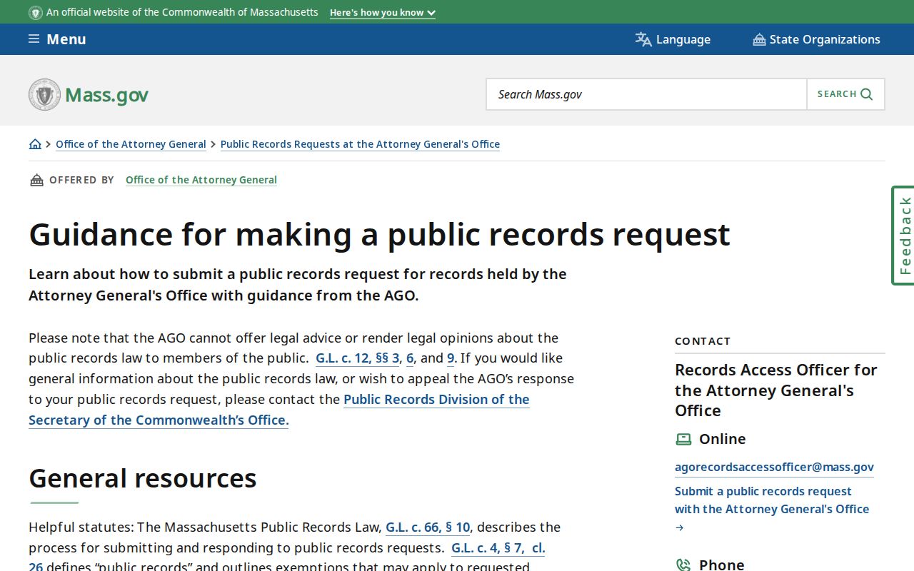Westford residents directory Massachusetts public records request guidance