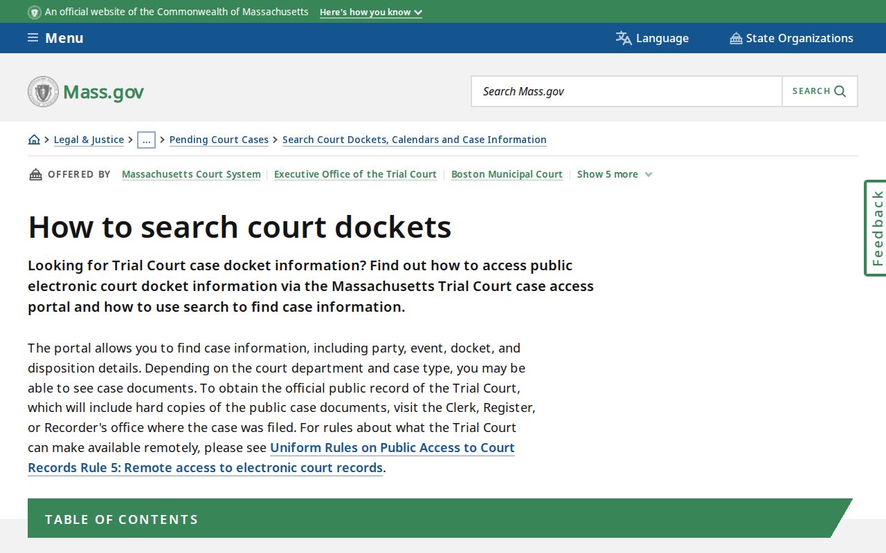 Westford resident lookup court-docket search guidance